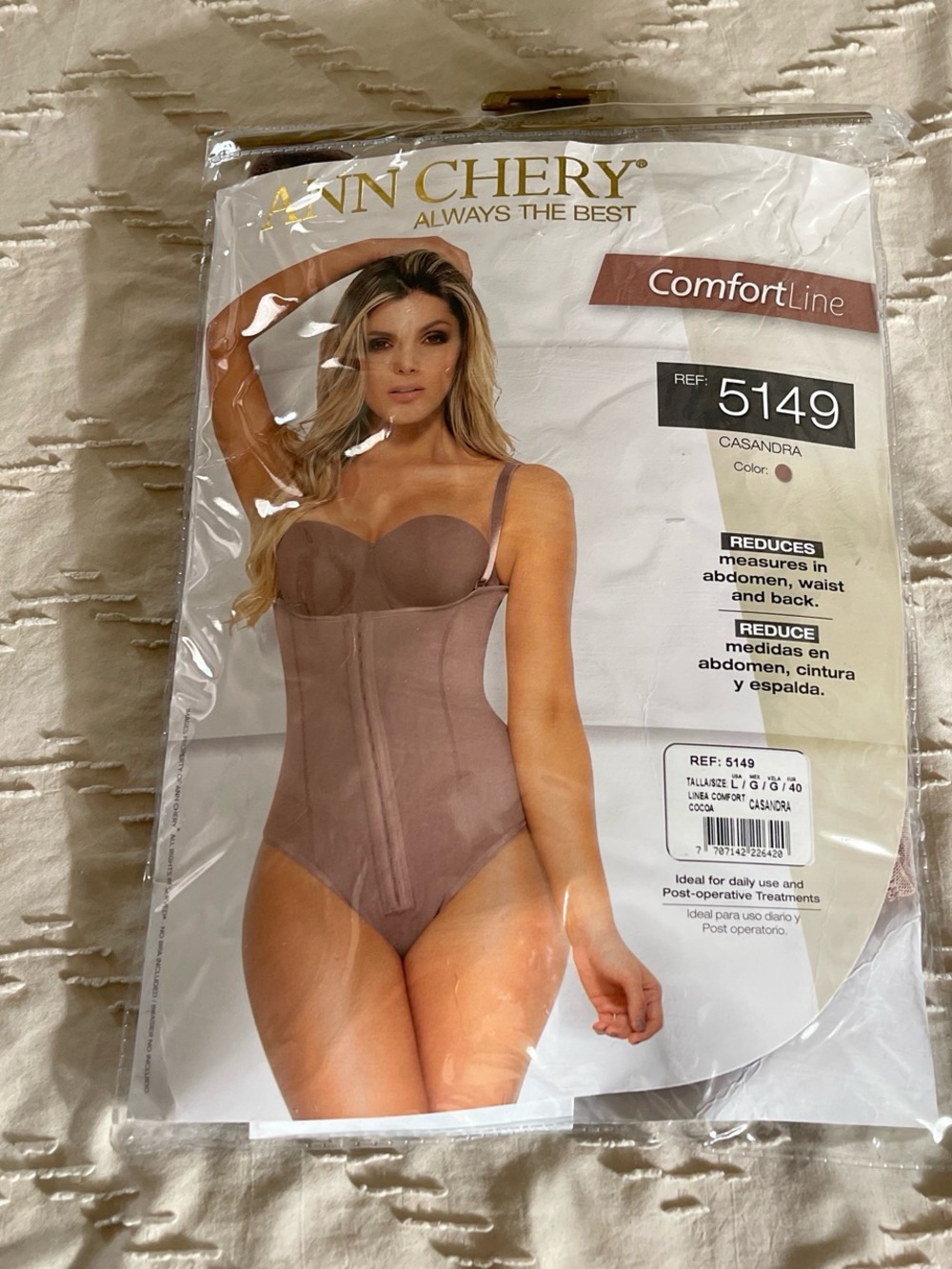 Ann Chery ComfortLine Cassandra Bodysuit - Cocoa Brown